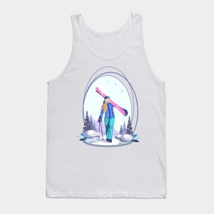 Skier Tank Top